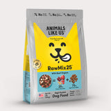 Package of Animals Like Us RawMix25 Beef Organs Recipe freeze-dried raw dry dog food.